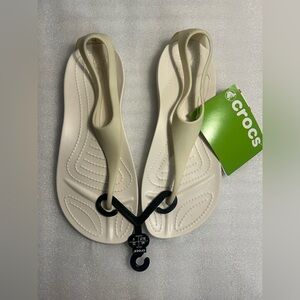 CROCS Sexi Flip Oyster